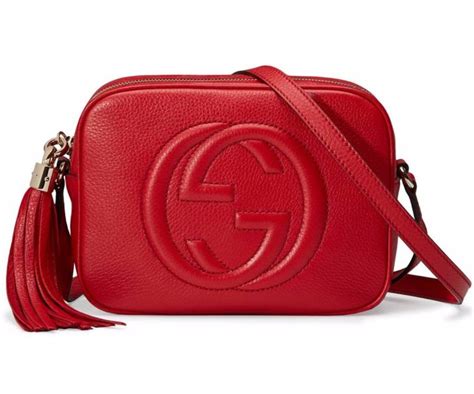 disco bag gucci red